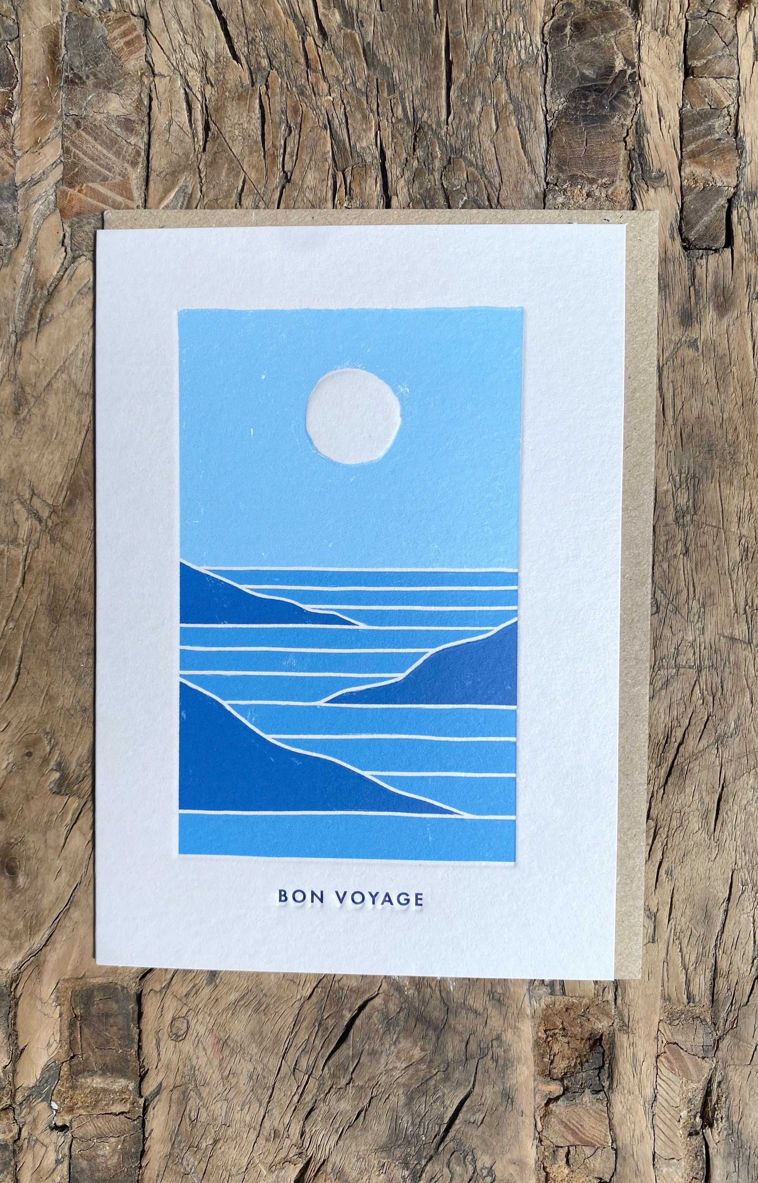 Bon Voyage Greeting Card