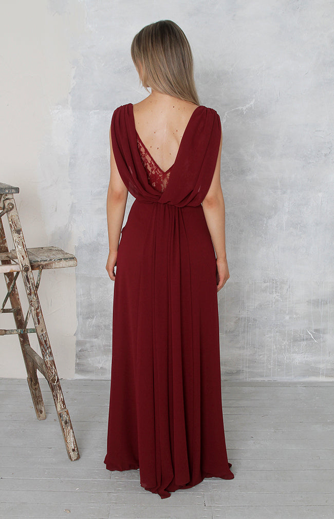 Marissa Gown - Burgundy 0122