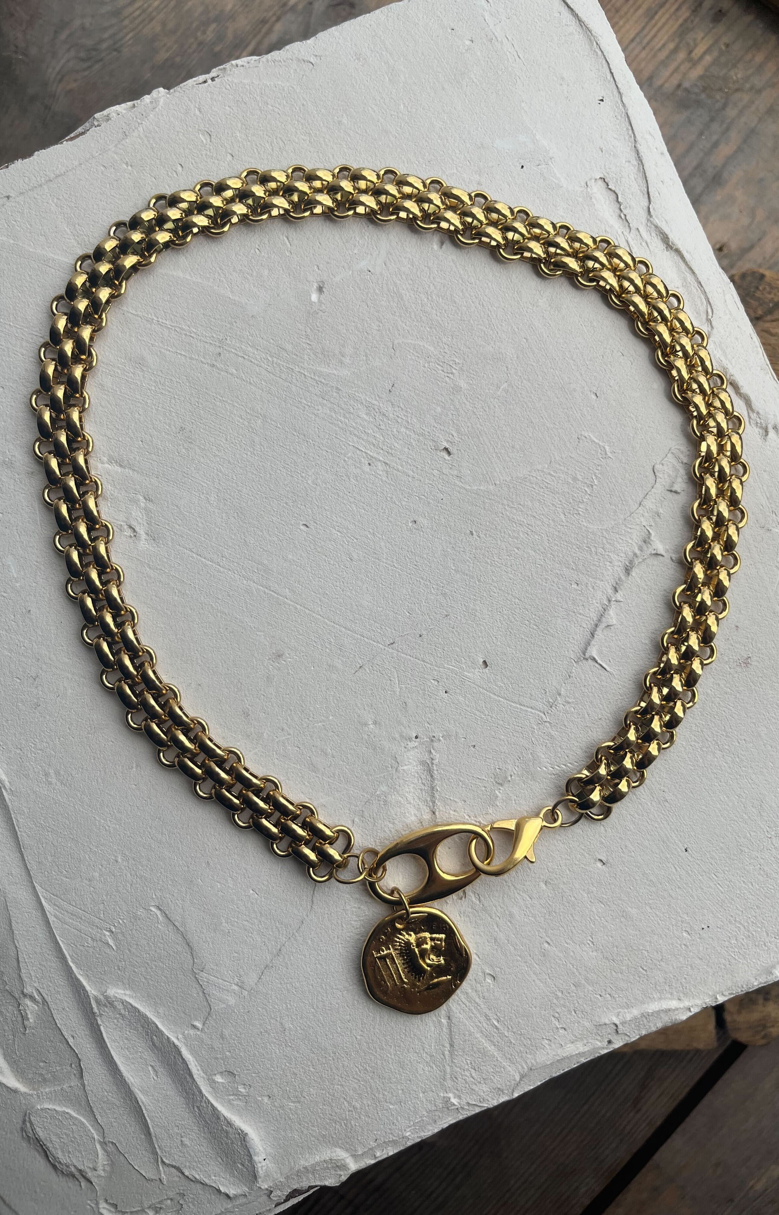 Athena Necklace - Gold plated