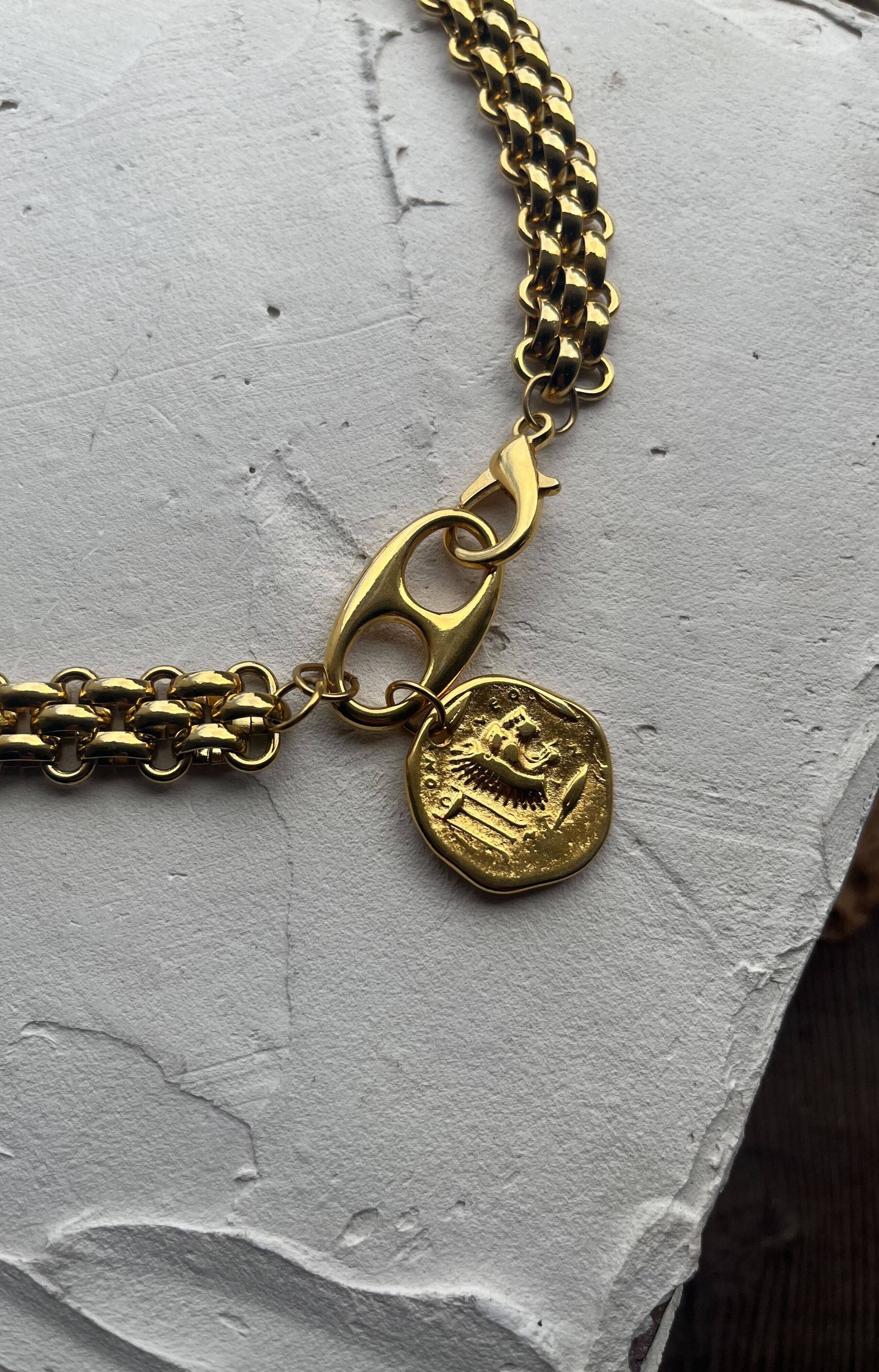 Athena Necklace - Gold plated