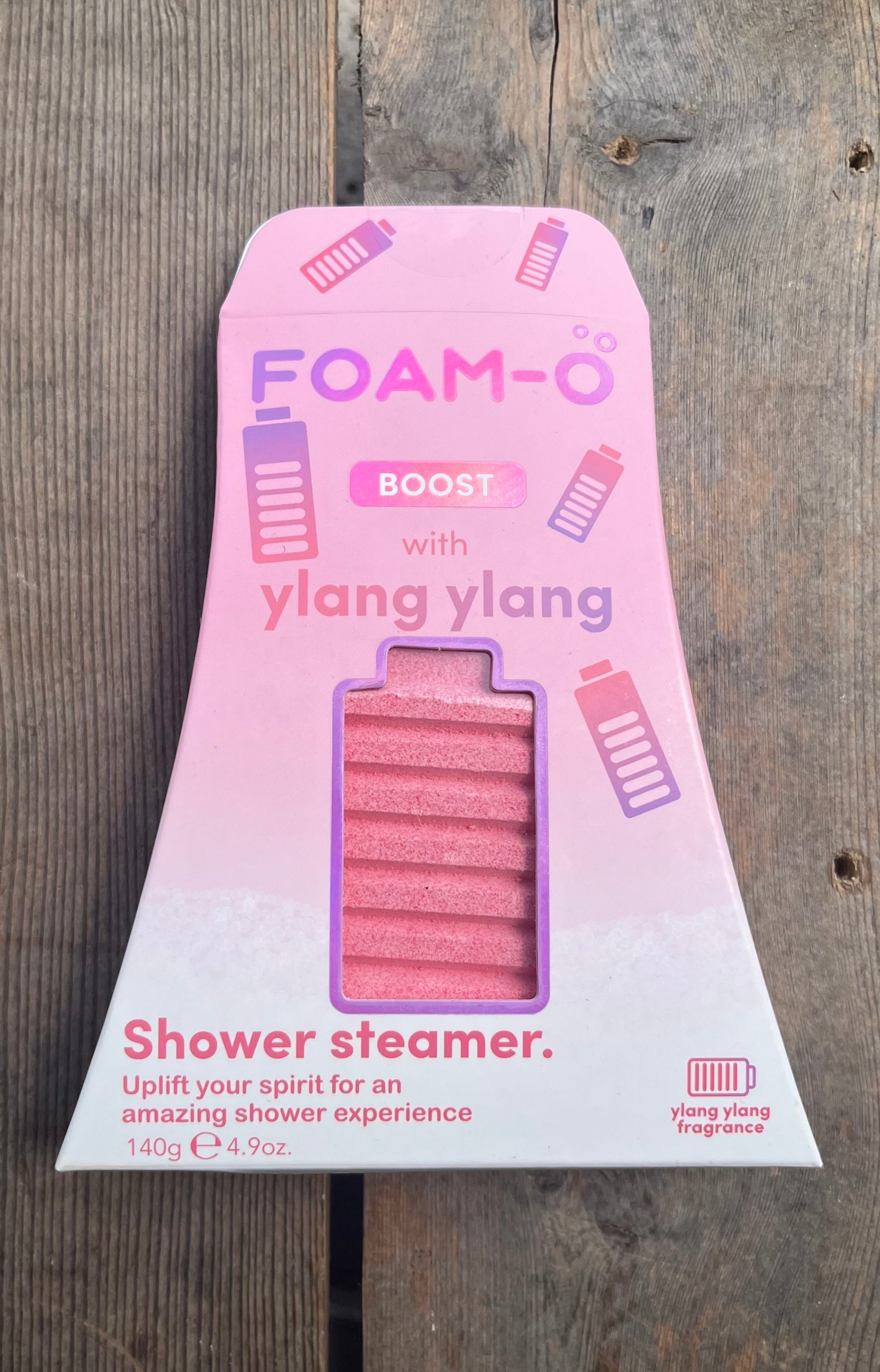 Foam-O Shower Steamer Ylang Ylang (Bath Bomb for Shower)