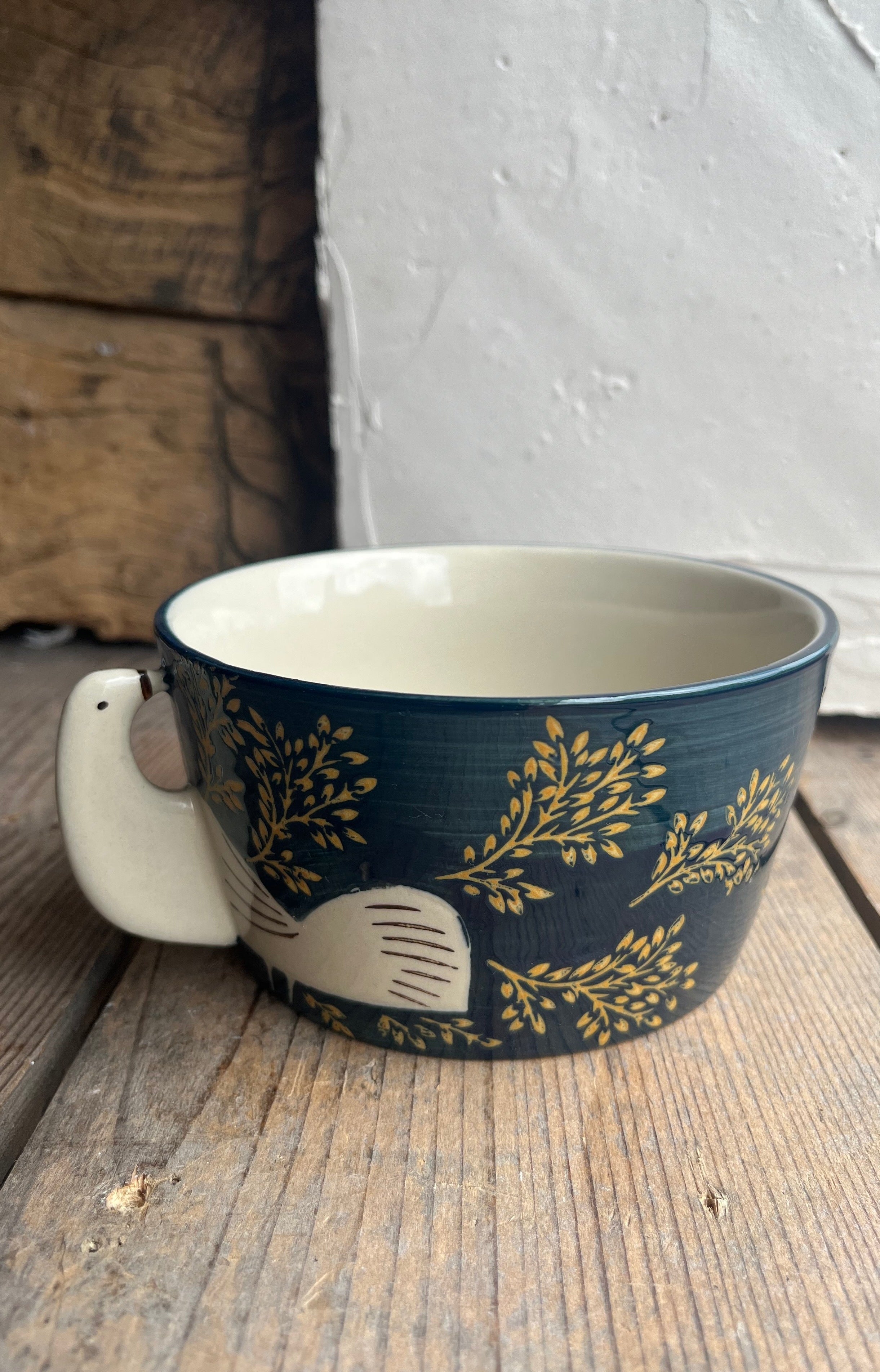 Hezha Bowl Stoneware - Blue