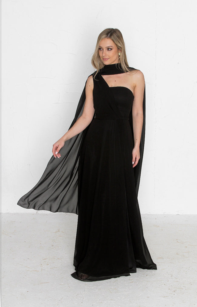 Maddox Gown - Black