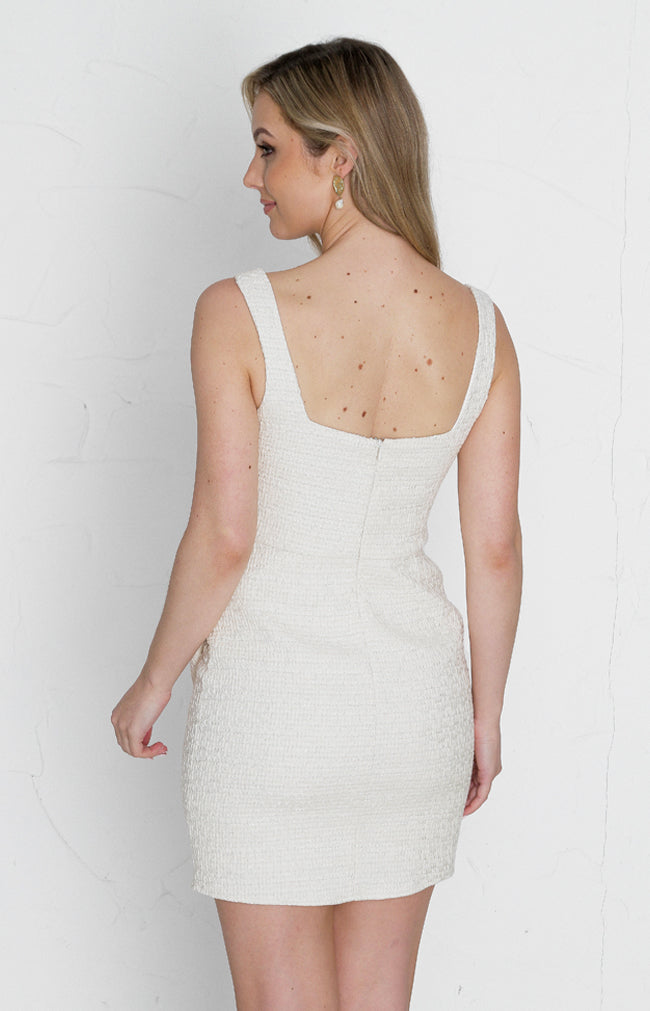 Charlotte Mini Dress - Ivory