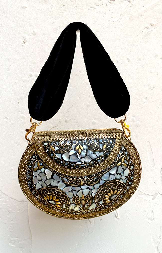 Sofia Handbag - Gold Multi