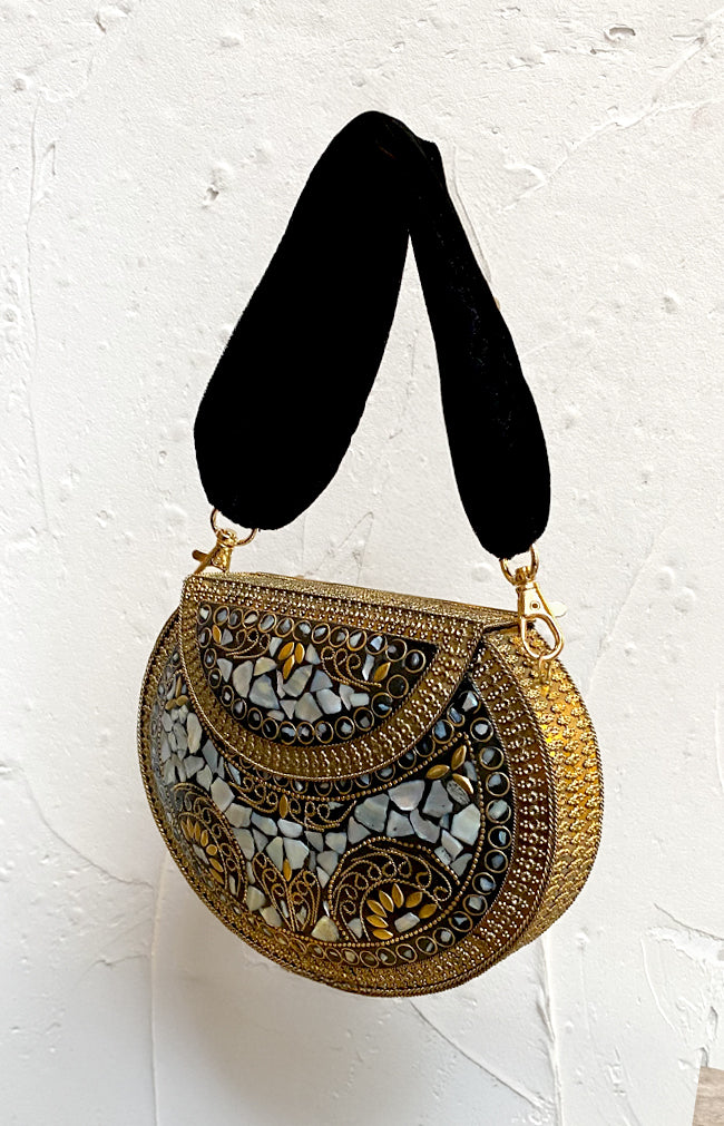 Sofia Handbag - Gold Multi