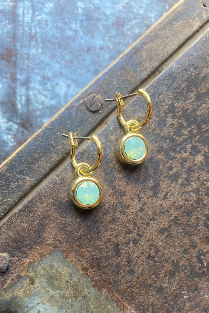 Azalea Earrings - Opal