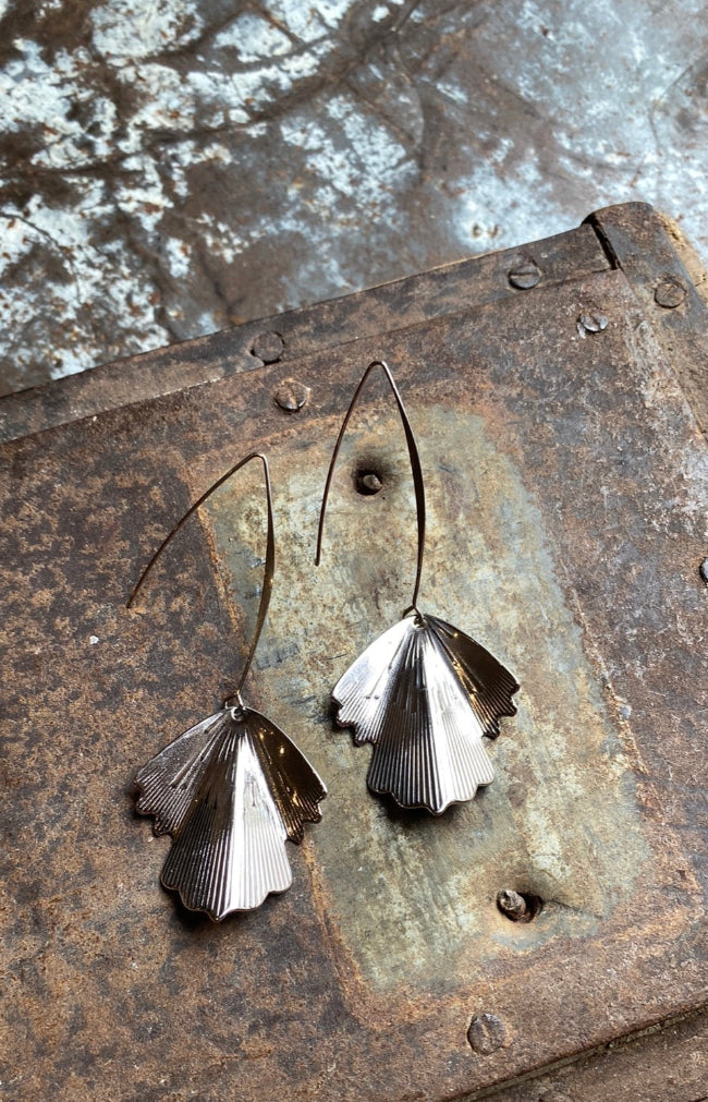 Butterfly Earrings -Silver Plated