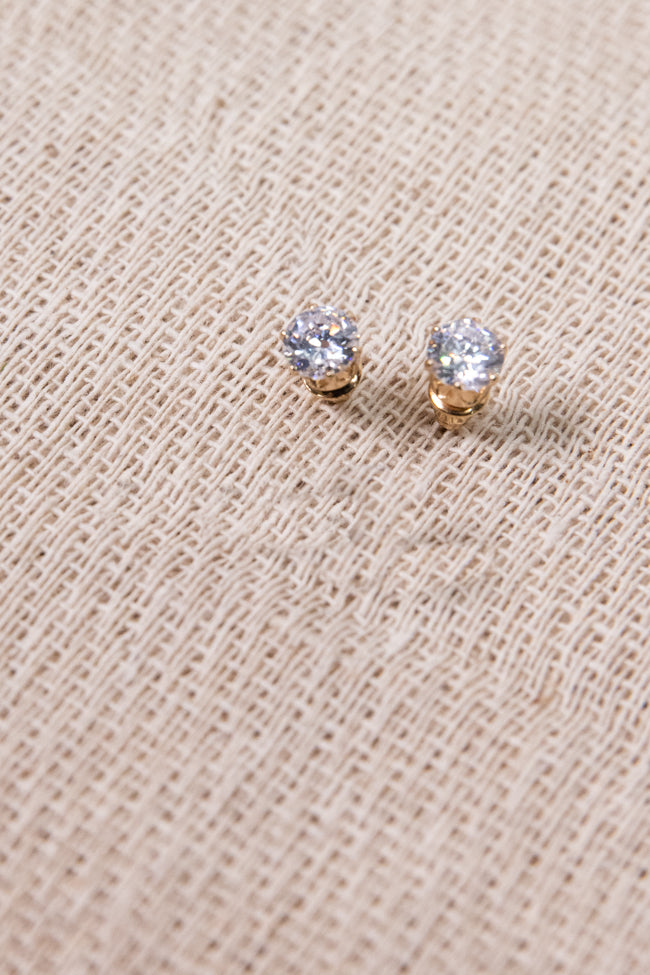 Maxton Cubic Zirconia Earrings - Gold