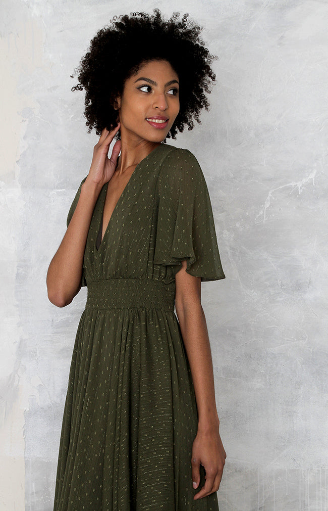 Maren Dress - Olive