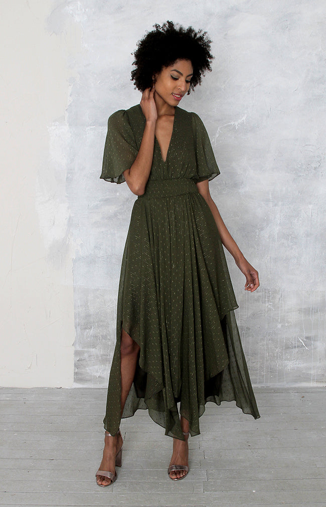 Maren Dress - Olive