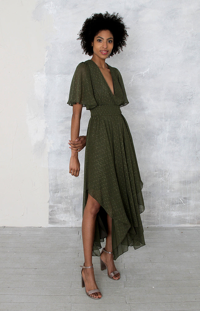 Maren Dress - Olive